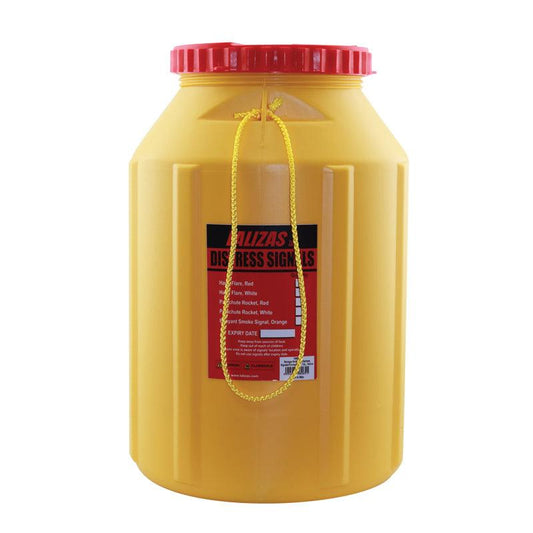 LALIZAS Storage Storage Storage 12L Pyrotechnic Storage Bottle, Yellow