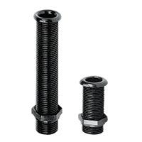 Thru-Hull Stand Flange 25mm (1") L155mm Black | 4Boats