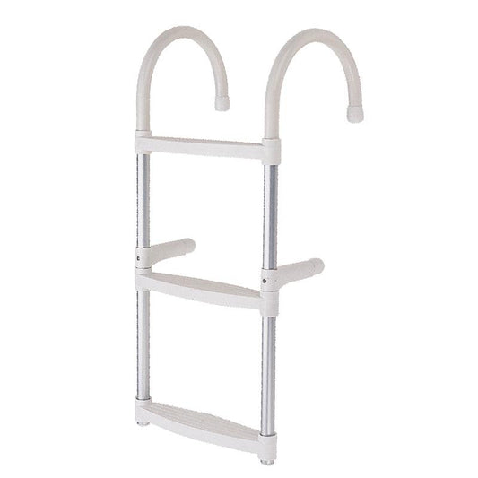 Aluminium Ladder - 3 Step Marine Ladder 83cm x 35cm | 4Boats