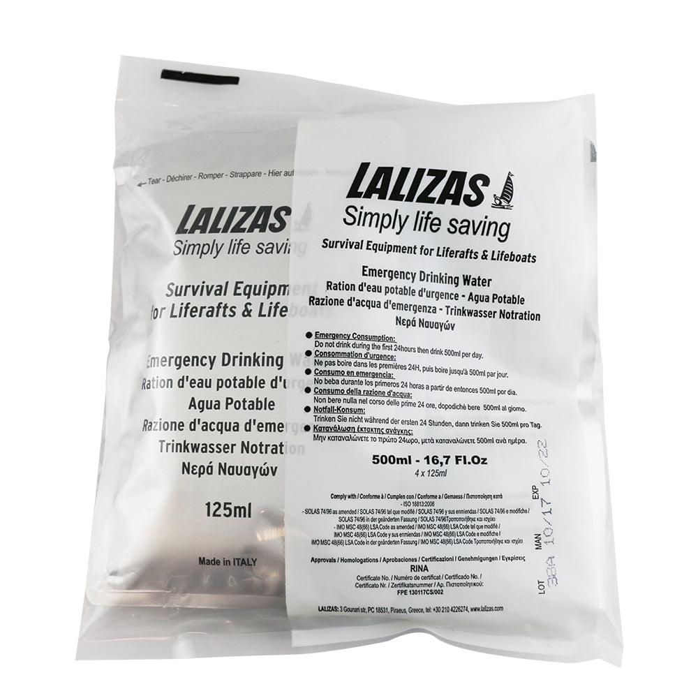 LALIZAS Emergency Emergency Emergency Liferaft Drinking Water | 4Boats