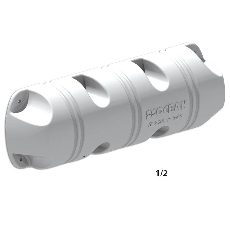 OCEAN Dock Fender 220 x 640 mm Foam-filled White | 4Boats