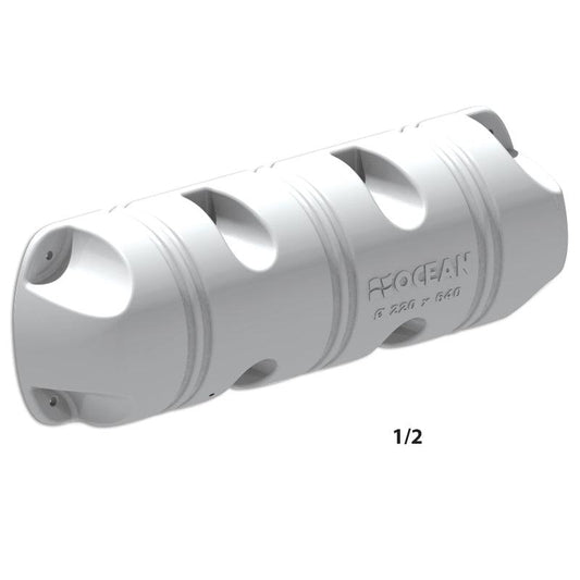 OCEAN Dock Fender 220 x 640 mm Foam-filled White | 4Boats