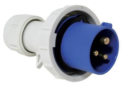 Plug Male 16A 220-240V Blue Connector | 4Boats