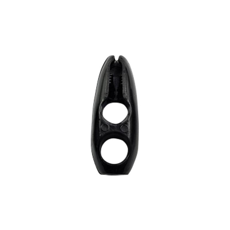 Olive Shock Cord Stopper 6 mm, Black, 15 g | 4Boats