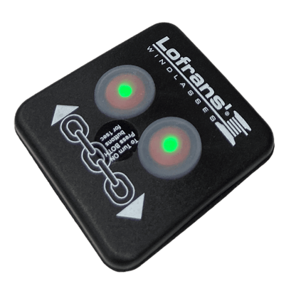 Lofrans Anchor Touch Panel Up/Down Black | 4Boats