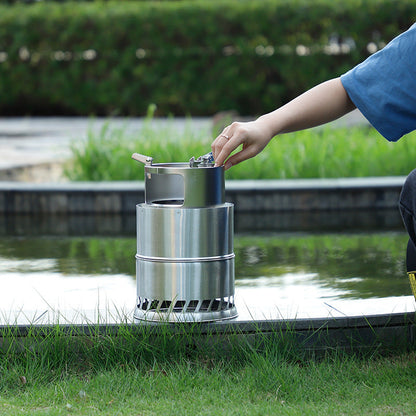 20cm*30cm Outdoor Camping Furnace Portable Camping Stove for Barbecue-0