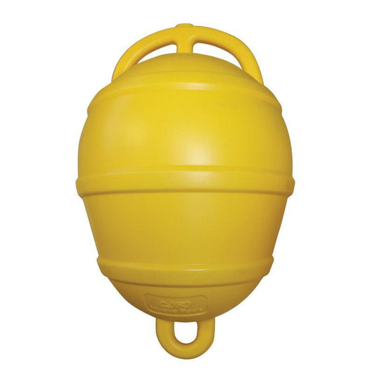 Mooring Buoy Rigid Plastic Ø250mm Yellow | 4Boats