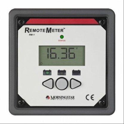 Morningstar RM-1 remote LCD meter for SunSaver & SureSine | 4Boats