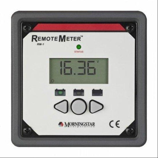 Morningstar RM-1 remote LCD meter for SunSaver & SureSine | 4Boats