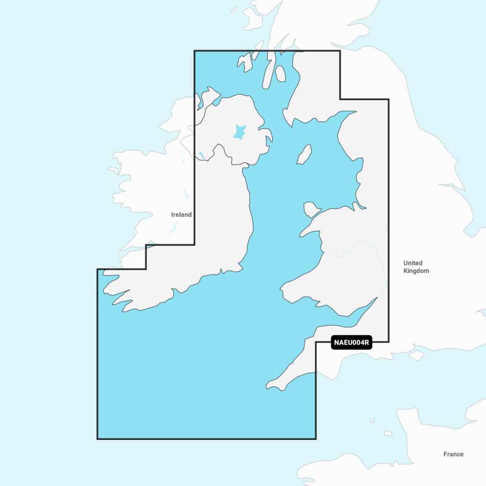 Navionics EU004R Irish Sea Chart | 4Boats