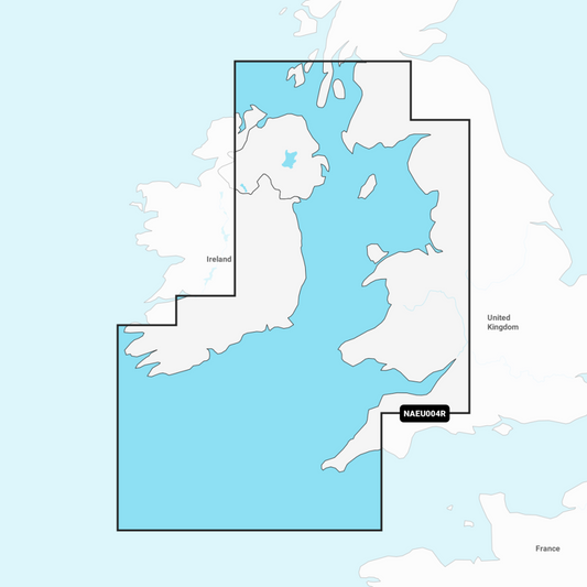 Navionics EU004R Irish Sea Chart | 4Boats