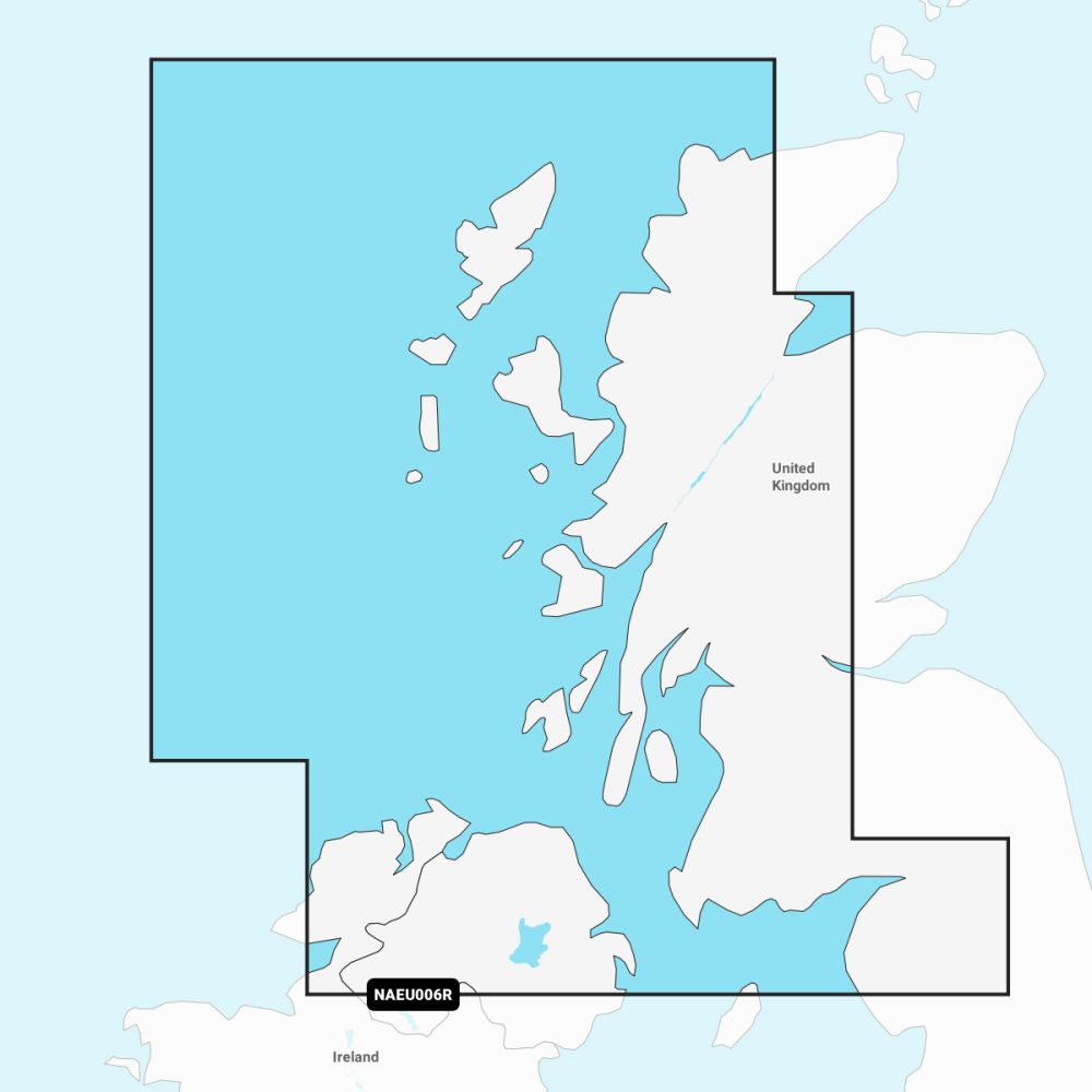 Navionics Regular Chart EU006R | Scotland West Coast | 4Boats
