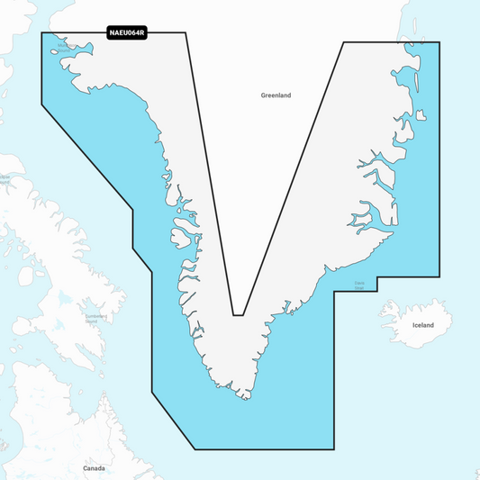 Navionics + EU064R Greenland Regular Chart | 4Boats