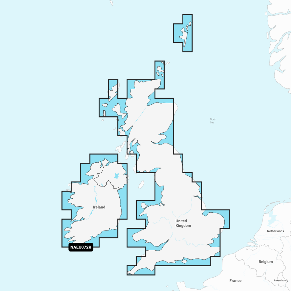 Navionics EU072R | UK & Ireland Lakes & Rivers Chart | 4Boats