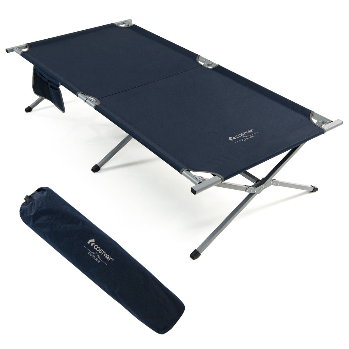 NNECW Foldable Camping Cot with Carry Bag for Camping Office