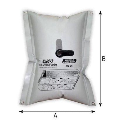 Nuova Rade 150 Litre Flexible Water Tank – 74 x 150 cm | 4Boats