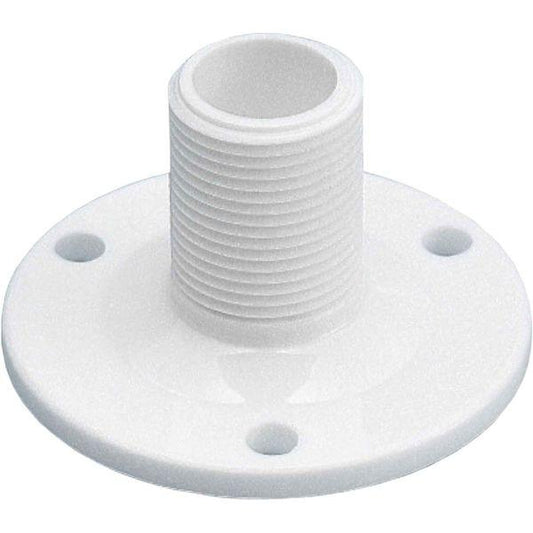Osculati White White White Nylon Antenna Base | 25.4 mm (1") | 4Boats
