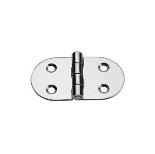Oval Hinge Right-hand AISI 316 74 x 40 x 2 mm | 4Boats
