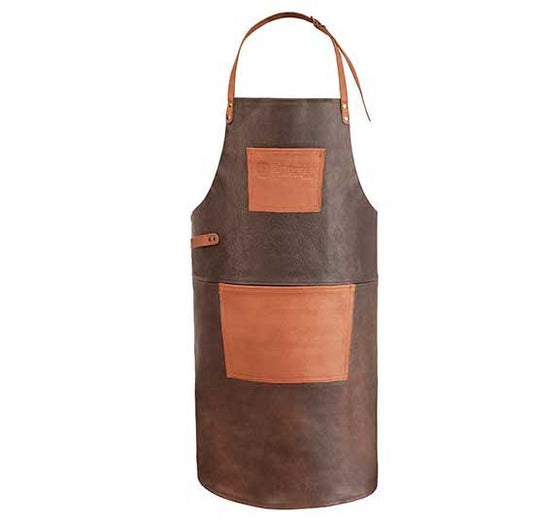 Petromax Buff Leather Apron with neck strap