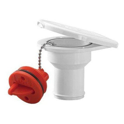 Plastic Deck Fuel Deck Filler 38mm with Flip Lid & Cap | 4Boats