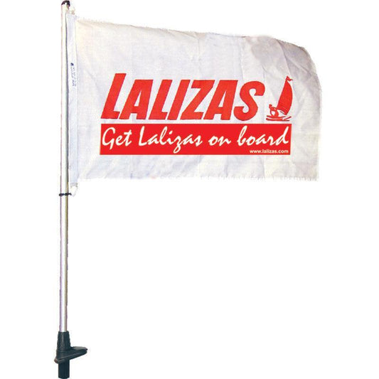 Plug Flag Pole 100 cm White | 4Boats