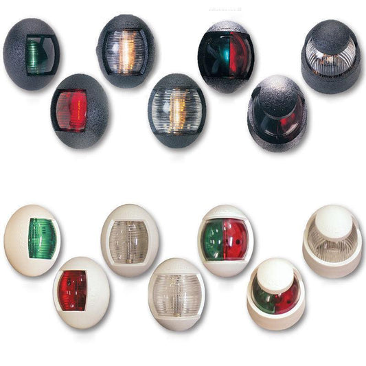 POWER 7 Bi-colour Deck Light — Black Housing | 4Boats