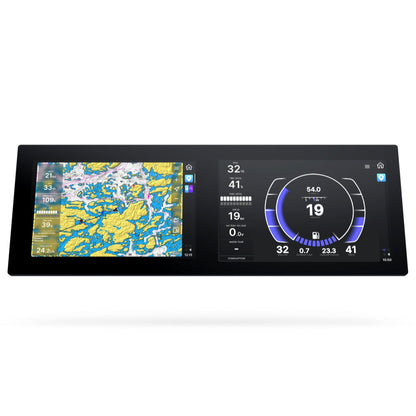 Q Experience Q Display 210D Dual 10" MFD With Built-in Audio System