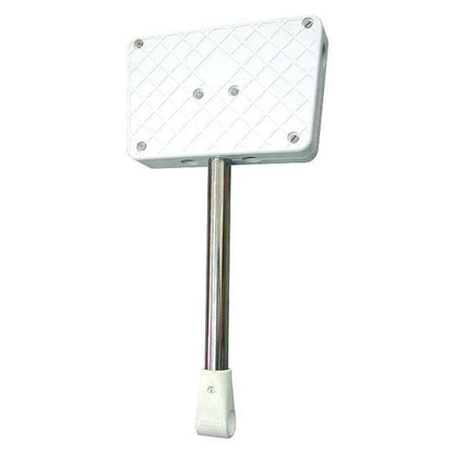 Rail motor bracket 22.8x15cm for 25mm rail, white | 4Boats