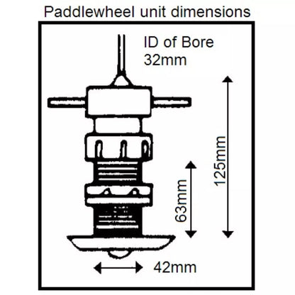 NASA Underwater Complete Log Impellor Unit with