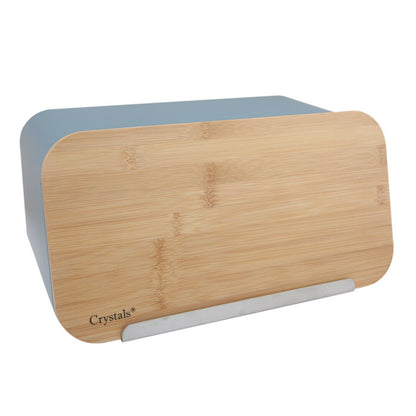 3Pcs Bread Bin with Canister Set - Grey