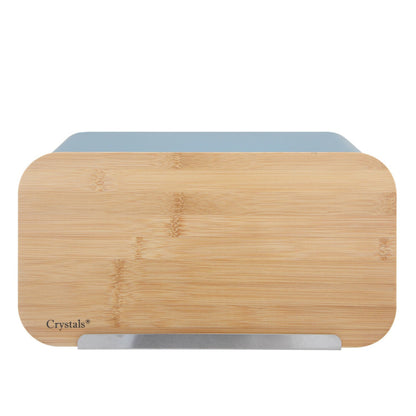 3Pcs Bread Bin with Canister Set - Grey