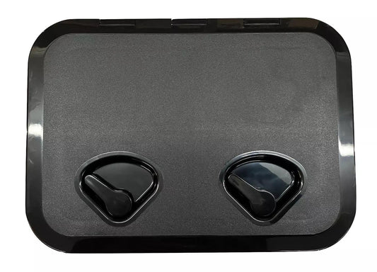 TOP LINE Hatch 315x440mm (Black) ISO12216 | 4Boats