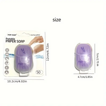 Paper Soap for Travel & Camping (50pcs)-2