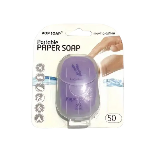 Paper Soap for Travel & Camping (50pcs)-0