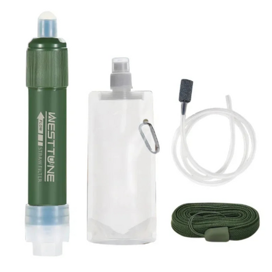 Outdoor Mini Filter Straw Set for Camping Survival-0