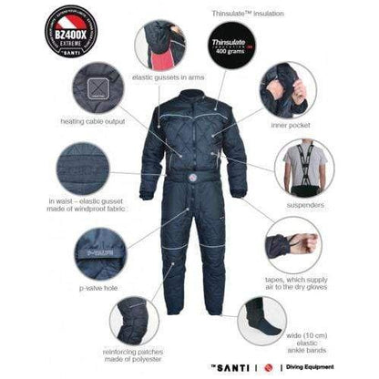 Santi BZ400x Heated Undersuit