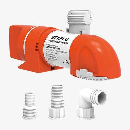 SEAFLO Auto Bilge Pump 12 V 1,100 GPH Water-Level S | 4Boats