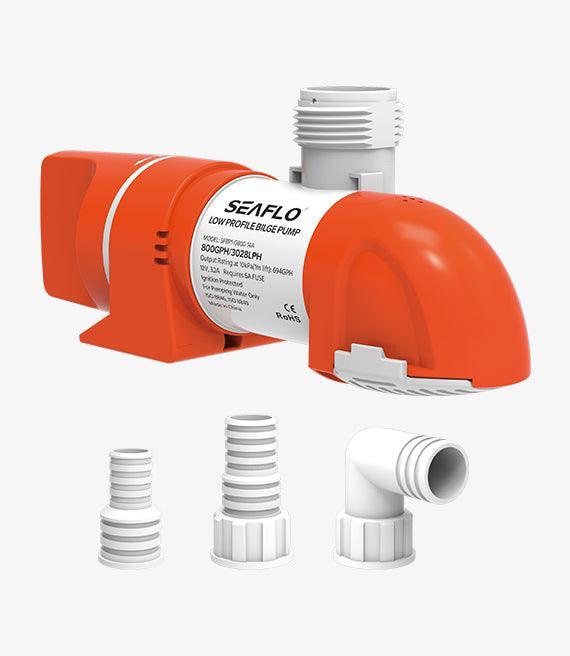SEAFLO Auto 14A 24V 1100 GPH Automatic Bilge Pump | 4Boats