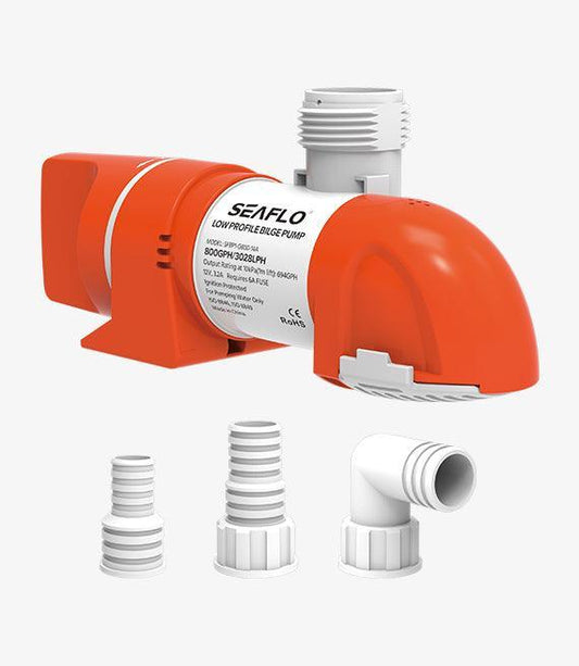 SEAFLO Auto 800 GPH 24V Automatic Low-Profile Bilge | 4Boats