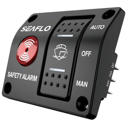 SEAFLO Bilge Alarm Switch Panel 24V 10A | 4Boats