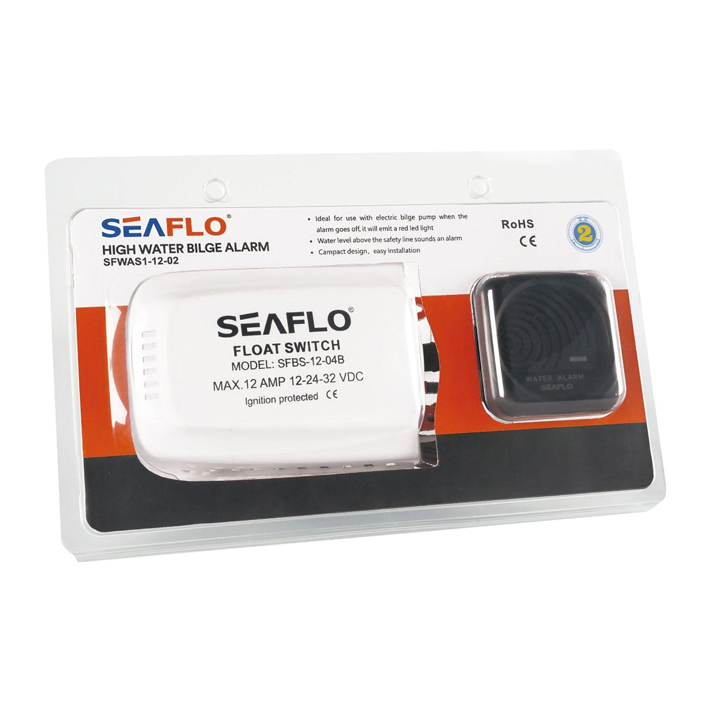 SEAFLO Bilge High Water Alarm 12/24V 95 dB 20A/10 | 4Boats