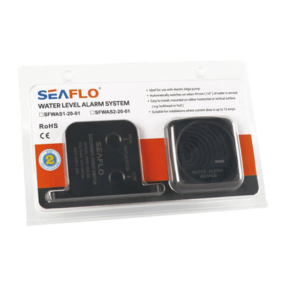 SEAFLO Bilge Water Level Alarm 12/24V 20A/10A | 4Boats