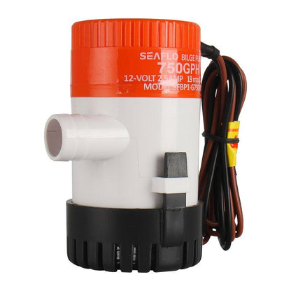 SEAFLO Bilge Bilge Bilge 12V 750 GPH Non-Auto Bilge Pump - 01 Series