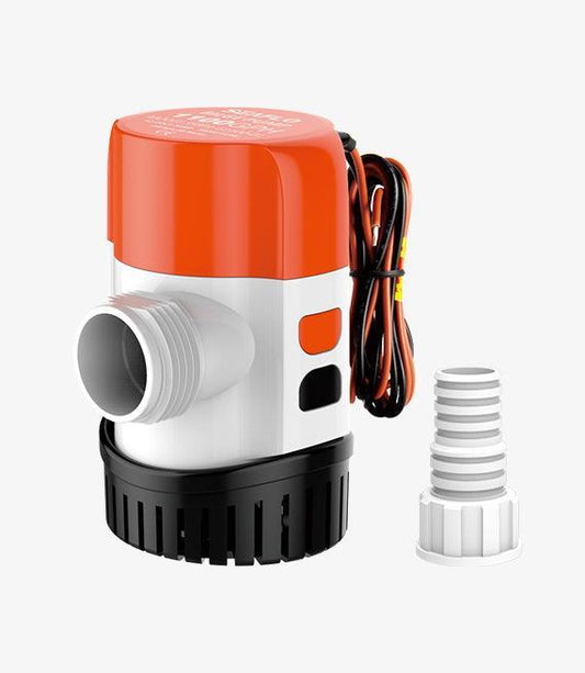 SEAFLO Bilge 13A Low-Profile Bilge Pump 12/24V 1100 GPH | 4Boats