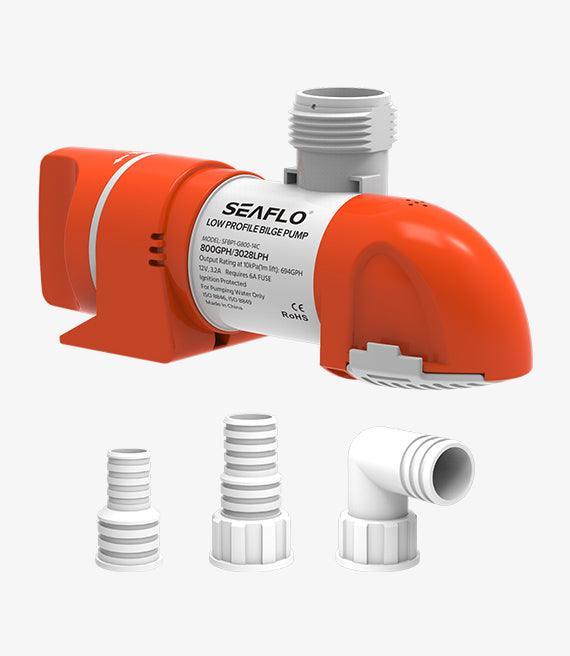 SEAFLO Bilge 14C Low-Profile Bilge Pump 12/24V 800/1100 | 4Boats