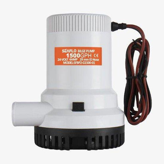 SEAFLO  Bilge 1500 GPH Non-Automatic Bilge Pump 12/24V, | 4Boats
