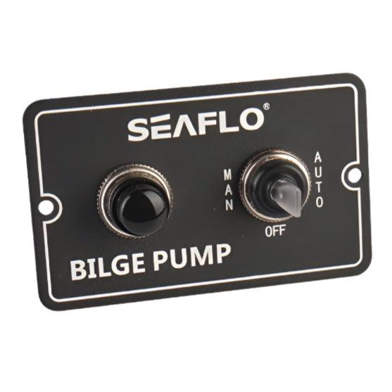 SEAFLO Bilge 3-Way Bilge Switch Panel 12V/24V | 4Boats