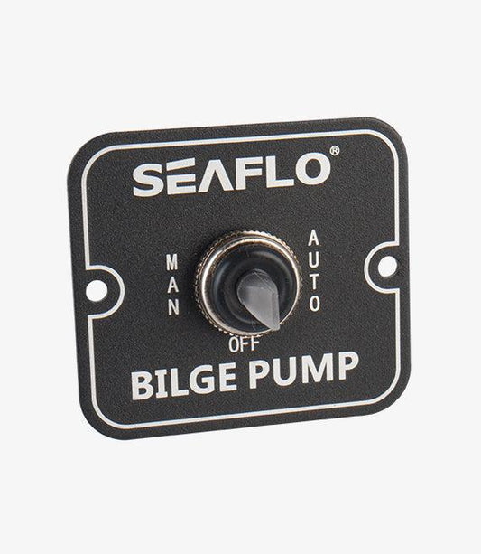 SEAFLO Bilge 3-Way Switch Panel 12V/24V | 4Boats