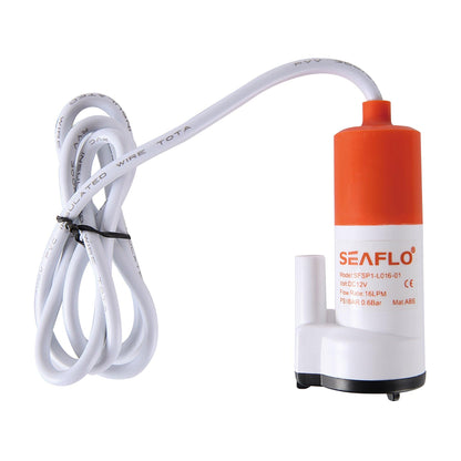 SEAFLO Inline 12V Submersible Pump, 16 L/min (4 | 4Boats