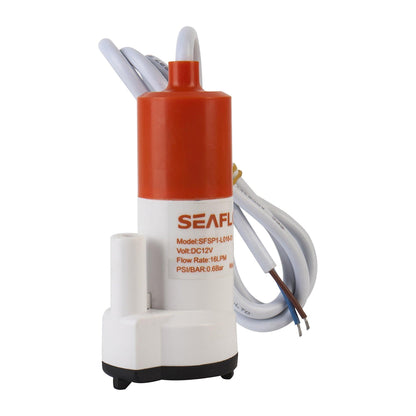 SEAFLO Inline 12V Submersible Pump, 16 L/min (4 | 4Boats